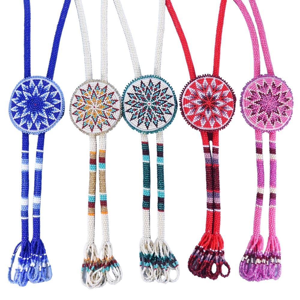 Beaded Bolo Tie